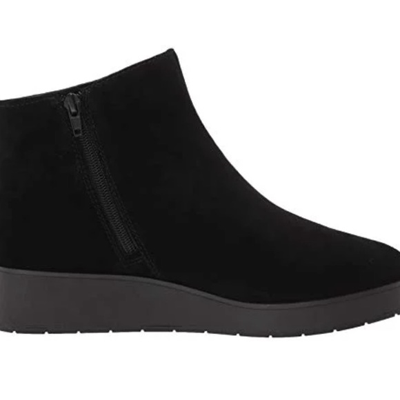 Lucky Brand Karmeya suede wedge bootie 8M - Picture 5 of 8